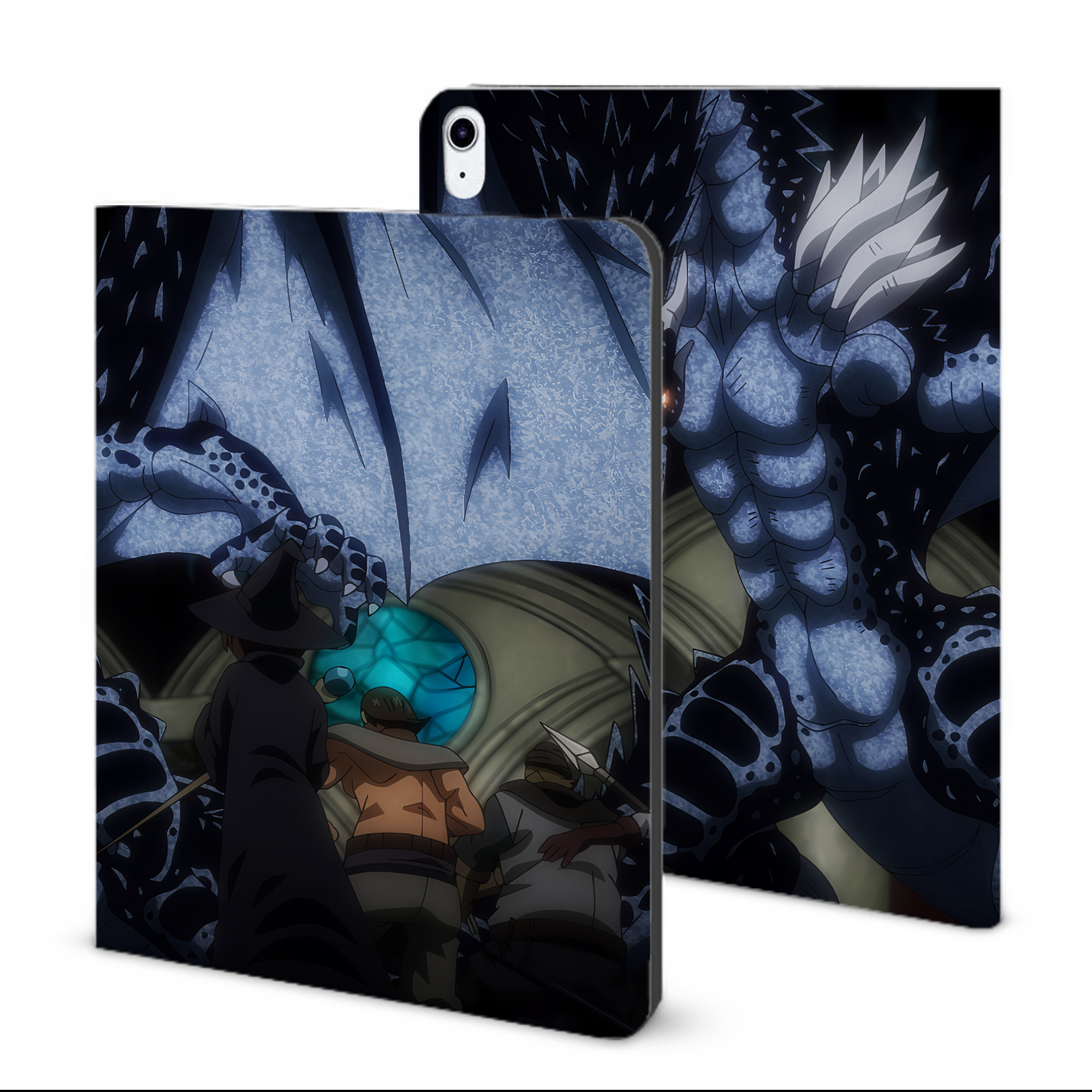 （画像用） 転スラ Regarding Reincarnated to Slime IPad ケース ブック型 PUレザー TPU 耐衝撃 軽量 薄型 ペン収納なし 全面保護 IPad 各モデル対応